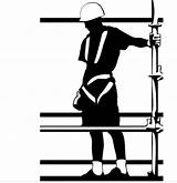 Construction Worker Scaffold Clipart Scaffolding Safety Silhouette Requirements Vector Illustration Scaffolds Stock Clip Osha Workers Steelworker Illustrations Mannaggia Platform Getdrawings sketch template