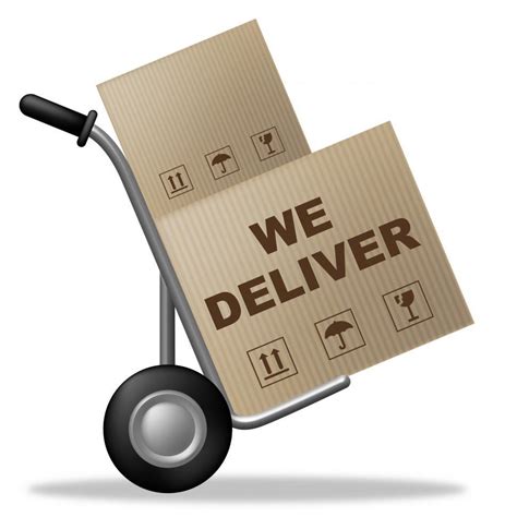stock photo   deliver  shipping box  cardboard