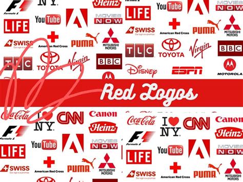 famous red logos  popular brands benextbrandcom