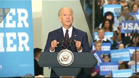 Biden Stumps For Clinton In Pa Slams Trump