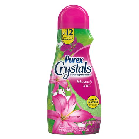 purex crystals  wash fragrance  scent booster fabulously fresh