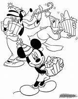 Mickey Goofy Minie Disneyclips sketch template