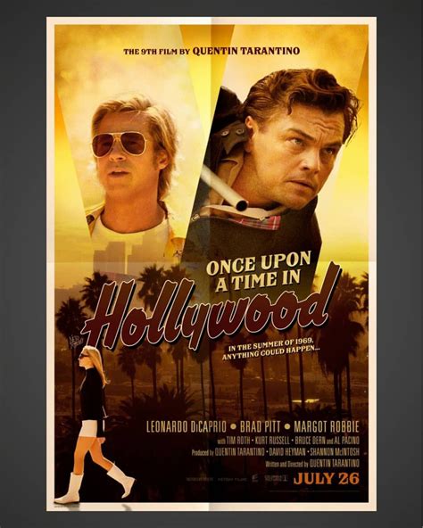 Once Upon A Time In Hollywood Poster Once Upon A Time In Hollywood By
