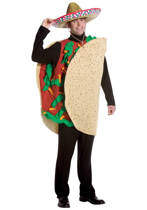 Adult Taco Costume Adult Halloween Funny Food Costumes