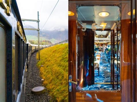 dit  de meest luxueuze trein ter wereld pakken en jurken zijn verplicht en de duurste suite