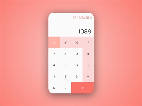 simple calculator dailyui  simple calculator calculator simple