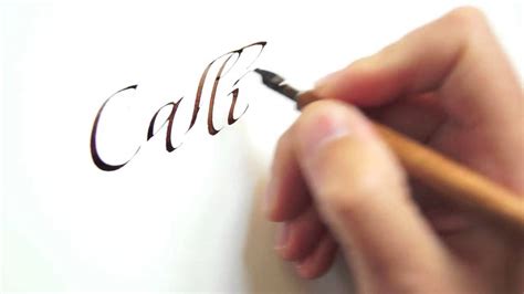 calligraphie youtube