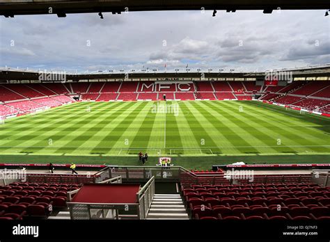 general view   pitch prior   premier league match   stock photo royalty