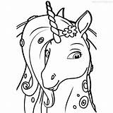Unicorn Lyria Portrait Xcolorings Onchao sketch template