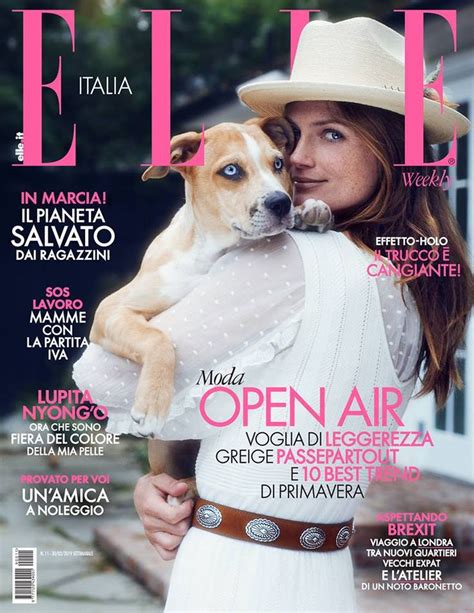 elle magazine image by the vargas covers on elle italy covers