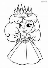 Princesa Dibujo Colorear Para Kleurplaat Princess Prinses Crown Coloring Fables Fairy Big Dibujos Imprimir Tales Printen Om Te Gratis Cute sketch template