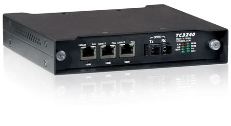 port fiber optic ethernet media converter switch tc tc communications