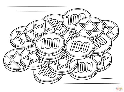 coloring pages  hanukkah coloring home