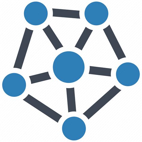 connections network structure icon   iconfinder