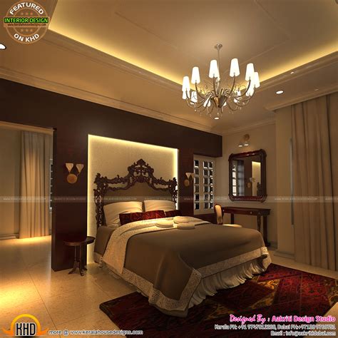 master bedroom living  terrace gazebo kerala home design