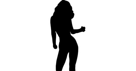 sexy girl silhouette decal sticker 05