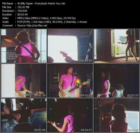 hq music videos vobs billy squier ac dc lynyrd skynyrd queen