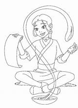 Avatar Coloring Pages Clipart Appa Library sketch template