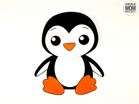 printable penguin craft  kids  penguin templates penguin