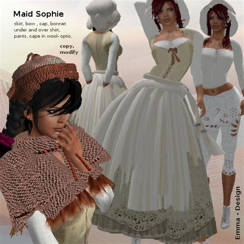 second life marketplace maid sophie