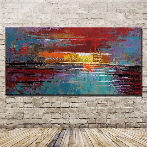 arthyx art large size hand painted abstract oil painting  canvas
