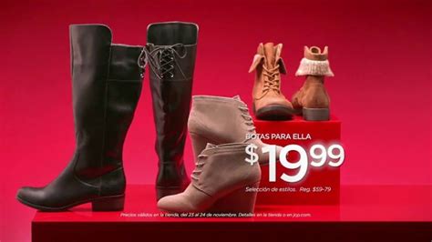 Jcpenney Black Friday Deals Tv Commercial Botas Y