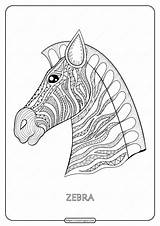 Mandala Pages Karya Dimensi Coloringoo Tweet Zebras sketch template