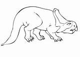Psittacosaurus Dinosaurs sketch template