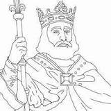 Rey Martel Roi Carlomagno Charlemagne Hellokids Francia Emperador Occidente Kings Xvi Ludwig Queens Arbeiter sketch template
