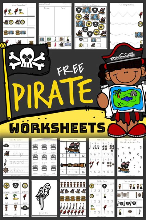 printable pirate worksheets