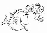 Fische Nemo Ausdrucken Dory Malen Gerne sketch template