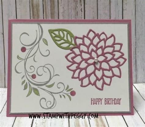 50 Best Stampin Up Falling Flowers Images On Pinterest
