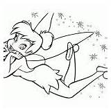 Coloring Pages Tinkerbell Tinker Bell Printable Print Everfreecoloring sketch template