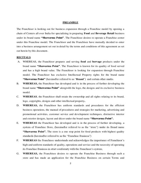 termination franchise agreement template hq printable documents