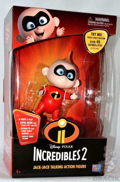 Incredibles 2 Rozprávajúci Jack Jack Dráčik