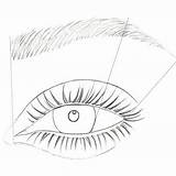 Eyelashes Arteza sketch template