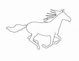 Horse Outline Drawings Clipart Template Drawing Horses Clip Gif Printable Outlines Stencil String Draw Library Colour Cliparts Small Patterns Bootkidz sketch template