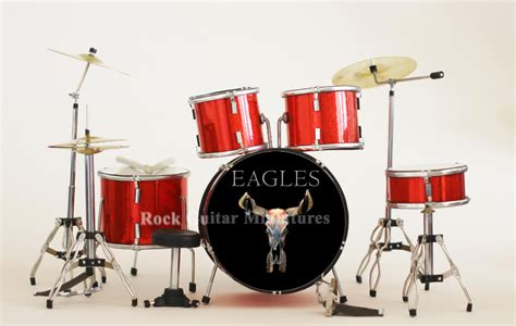 roger taylor queen miniature drumkit rgm   drum kits drums miniatures