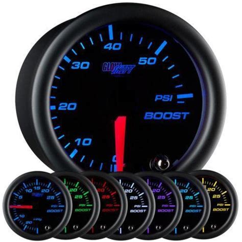glowshift boost gauge ebay
