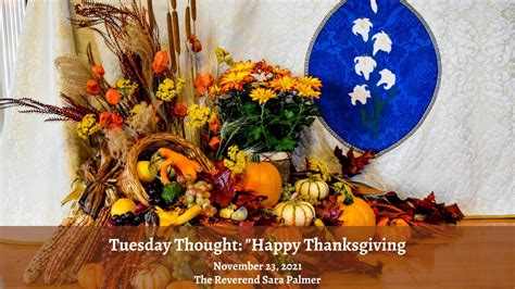 tuesday thought happy thanksgiving youtube