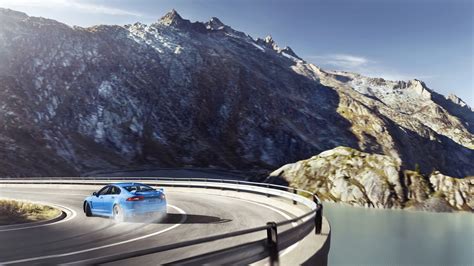 car drift mountain landscape wallpapers hd desktop  mobile
