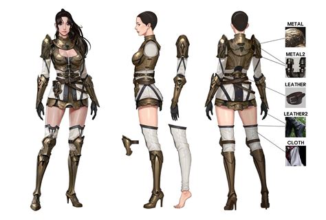 pin by otus l on 概念設定 female character concept game character design
