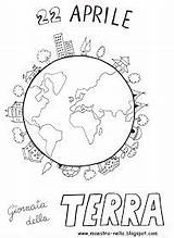 Giornata Maestra Terra Mondiale Infanzia Ambiente Festa sketch template