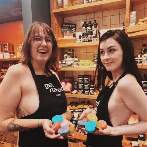 Come To Work Naked Day Lush Store Various Years And Venues 180 Pics