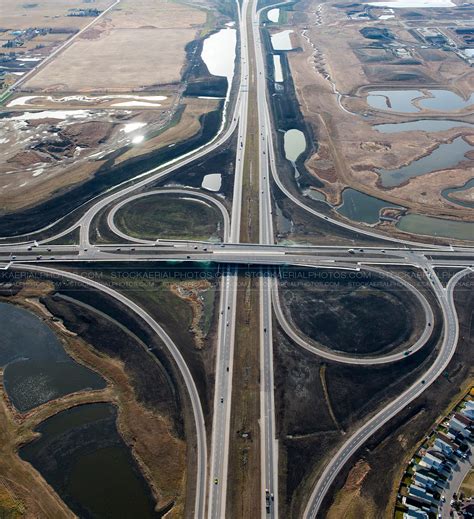 aerial photo highway  traffic