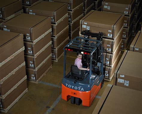 electric powered forklift benefits   warehouse