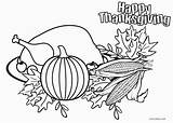 Coloring Food Pages Thanksgiving Printable Kids Cool2bkids Color Getcolorings Print sketch template
