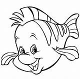 Flounder Clipart Colouring Nemo Peces Poisson Clipground Coloringonly Binged sketch template