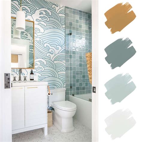 beautiful bathroom color schemes designers recommend