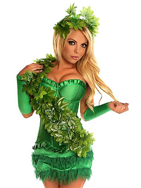 sexy green poison ivy costume ebay